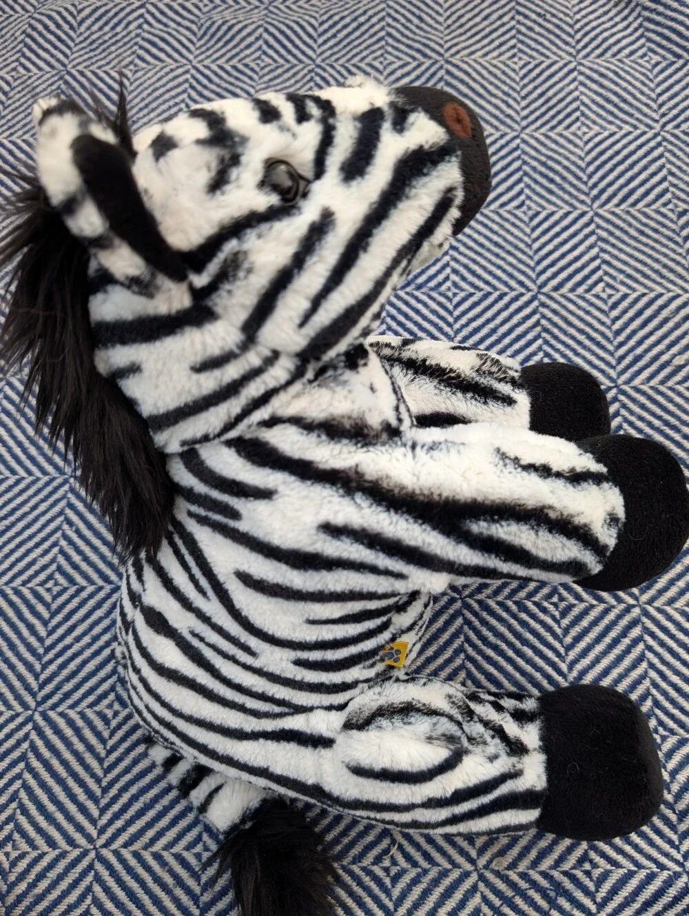 Build-a-Bear WWF Zebra Plush 2008 - Picture 4 of 5